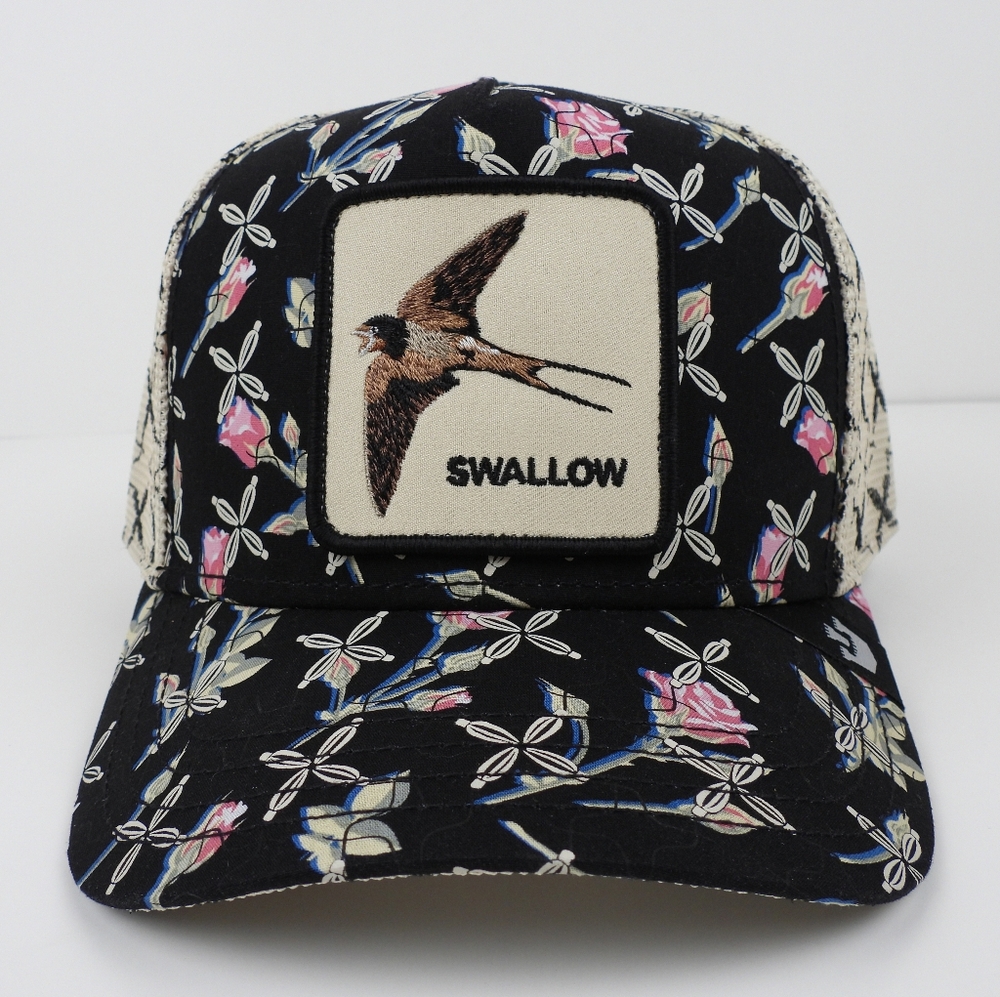 Goorin Bros Swallow Rose Trucker Hat. DBLGLP Friday Drop. New in Box